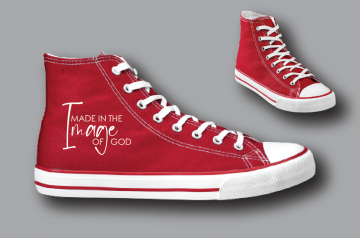Red High Top Sneaker