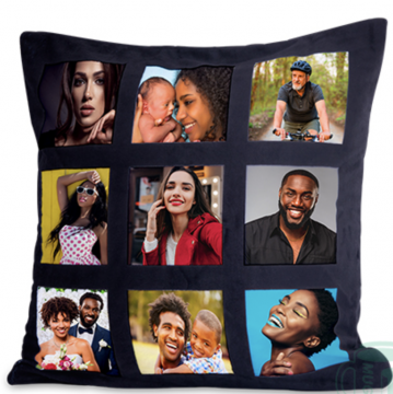Plush 9 Photo Cushion