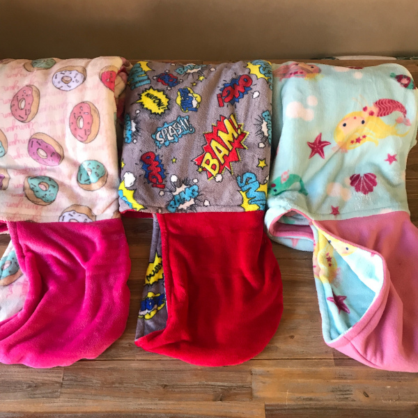 Kids Hoodie Blankets
