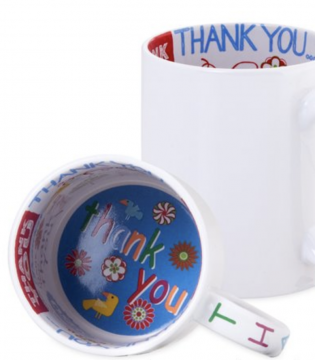 Thank you mug