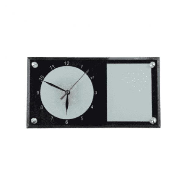 Clock with Mirror Photo