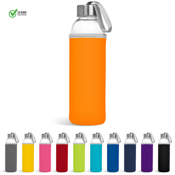Kooshty Neo Glass Water Bottle - 500ml