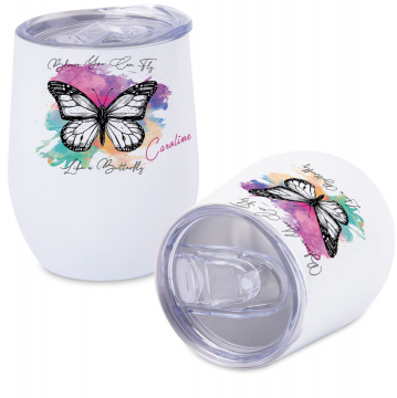 350ml Printed Wine Tumbler