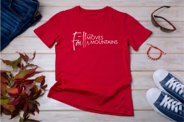Faith moves mountains