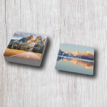 Faith moves mountains coasters