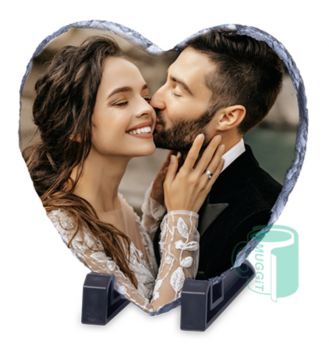 Stone Matte Heart