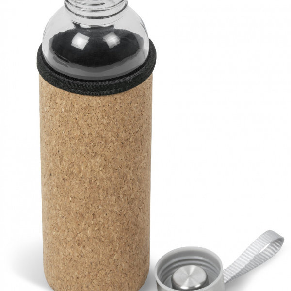 Kooshty Kork Glass Water Bottle - 500ml