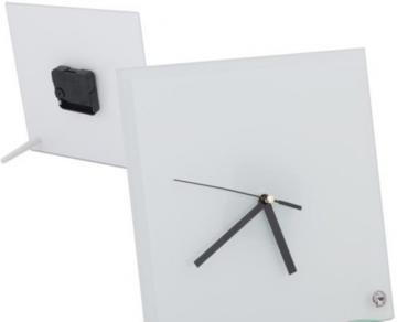 Printed Glass Clock