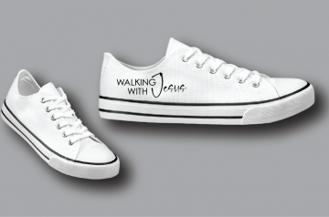White Canvas Sneakers