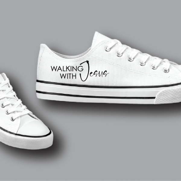 White Canvas Sneakers